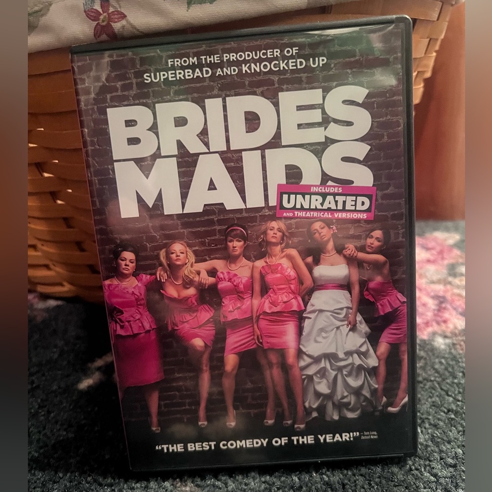 Bridesmaids Movie DVD